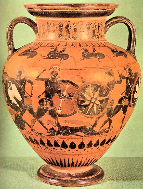 Krig mellom grekere og persere tegnet på 2500 år gammel krukke